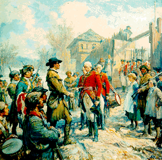 The Fall of Fort Sackville by Fredrick C. Yohn